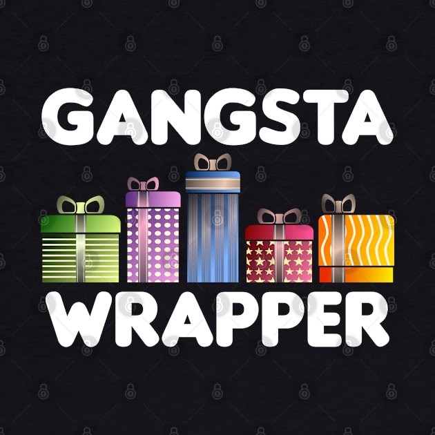 Gangsta Wrapper Funny Christmas by finedesigns